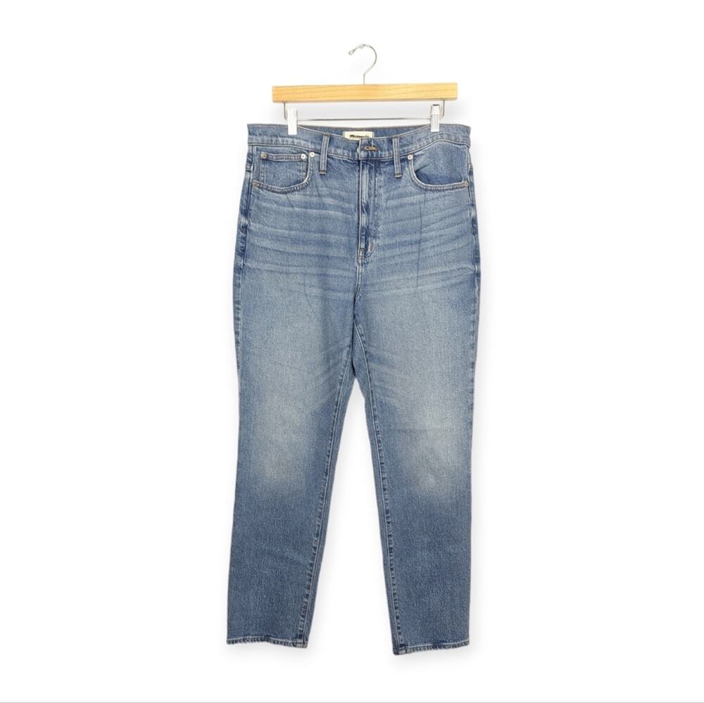 Madewell The High Rise Slim Leg Boy Tencel Jeans Size 30